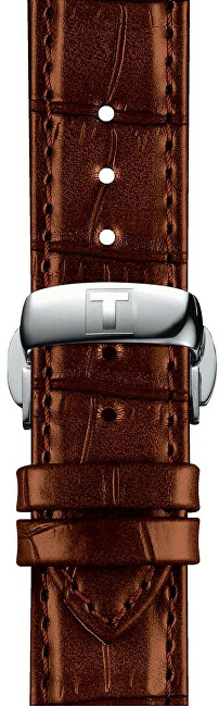 Orë për meshkuj Tissot Le Locle Powermatic 80 Open Heart T006.407.16.033.01, kafe/argjendtë