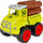 Set lodrash Mega Creative AGRICULTURAL MACHINE, 4 pjesë, me kaçavidë, jeshile e zezë