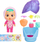 Lodër gocë Cry Babies Magic Tears Shiny Shells Shelly, me surpriza, për kalamaj 3+