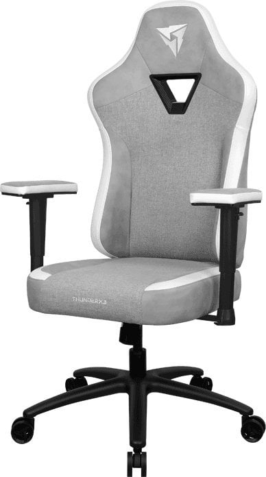 Karrige gaming ThunderX3 EAZE LOFT, ergonomike, me mbështetje për mes të shpinës, gri