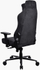Karrige lojrash Arozzi Vernazza SoftFabric, ergonomike, e zezë