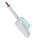 Lopatë për rërë maces Cheerble Rotatable Litter Scoop, mekanizëm rrotullues, dorezë e gjatë ergonomike, gri e gjelbër