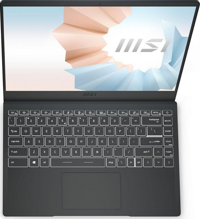 Laptop MSI Modern B11MOU-1005PL, 14", Full HD, Intel Core i5-1155G7, 8 GB RAM, 512 GB SSD, i zi