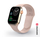 Rrip silikoni Swissten për Apple Watch 38-40mm, rozë