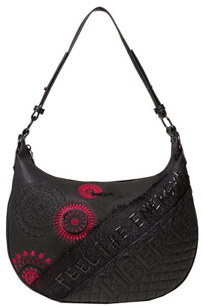 Çantë krahu Desigual 19WAXPAP 2000, e zezë