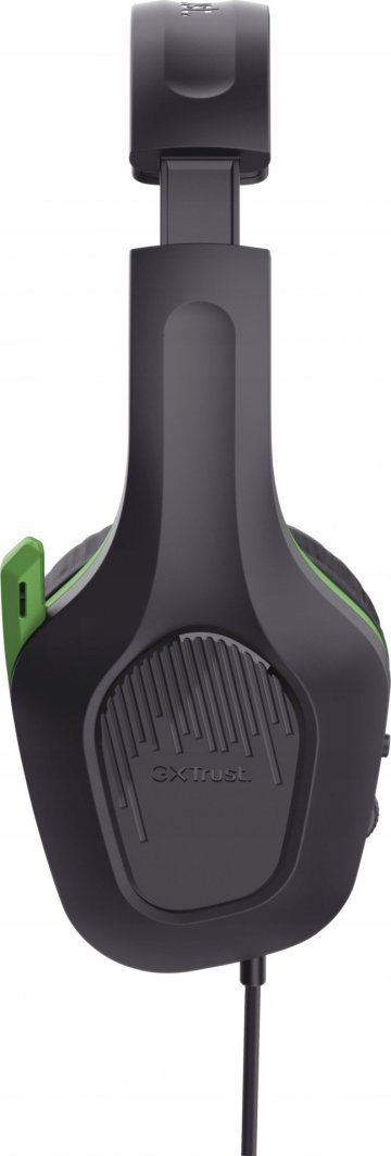 Kufje gaming Trust GXT 415X Zirox, me kabllo, driverë 50 mm, të zeza me jeshile