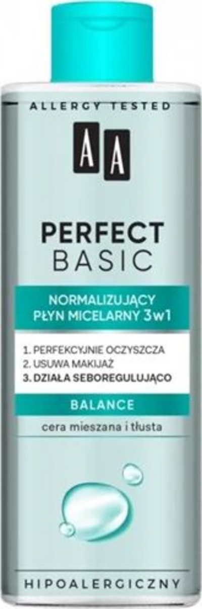 Ujë micellar normalizues AA Perfect Basic, 200 ml