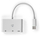 USB hub Nedis, 3 porte, USB-C, USB 2.0, 2x USB-A, 1x USB-C