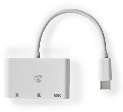 USB hub Nedis, 3 porte, USB-C, USB 2.0, 2x USB-A, 1x USB-C