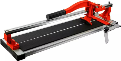 Makineri prerëse pllakash Specialist+, 600 mm, bazë alumini, e kuqe