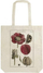Çantë shpine Cotton Bag STBAG46 Peony Shoulder Shopper, pambuk 100%, e bardhë