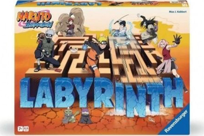 Loja tavoline Ravensburger Labyrinth Naruto Shippuden 22880, për 2 4 lojtarë, nga mosha 7 vjeç