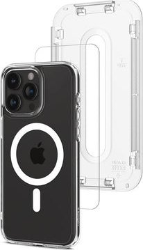 Mbrojtës ekrani Spigen Glas.tR EZ Fit, për iPhone 15 Pro 6.1", xham i temperuar transparent