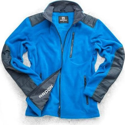 Bluzë polar 4TECH, XXL, me zinxhir, gri