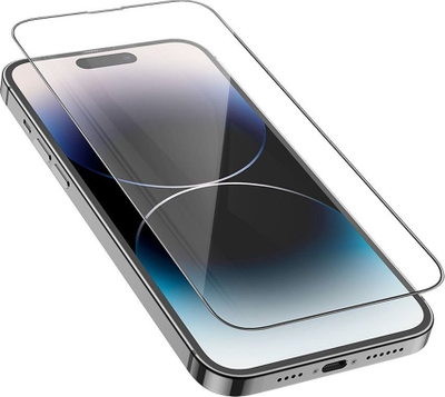 Xham mbrojtës Hoco Guardian Shield 5D për iPhone 14 Pro, set 10 me 1, transparent