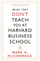 What They Dont Teach You At Harvard Business School - Mark H. Mccormack