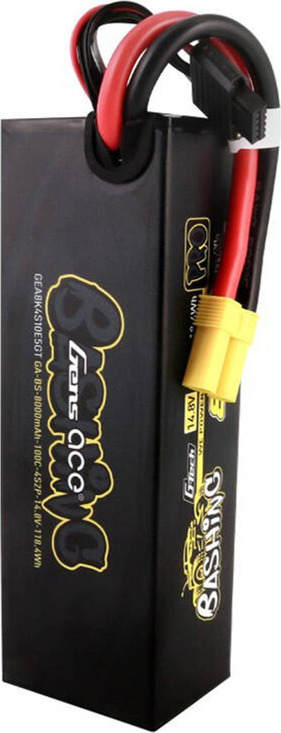 LiPo батерија Gens Ace Vkonn, 8000mAh 14.8V 100C 4S2P, JST-XHR EC5