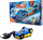 Lodër pistë gare Midex Tumbling Racing Track, 23 pjesë, makinë me drita USB, blu