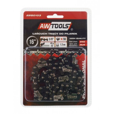 Zinxhir për sharrë elektrike AWTools 40cm 3/8 "1.3 mm 56-lidhje (AW80103)