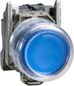 Buton komandues Schneider Electric Harmony XB4BP61, 22 mm, LED blu, IP66 IP67