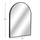 Pasqyrë Archer 60x79,5Hcm (HM4501), zezë