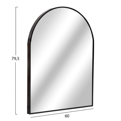 Pasqyrë Archer 60x79,5Hcm (HM4501), zezë