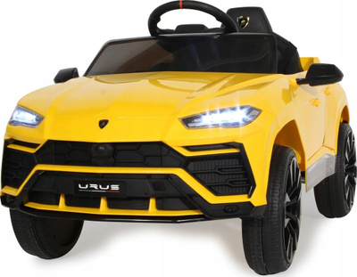 Makina elektrike për fëmijë Jamara Lamborghini Urus, 2 motorë, deri 28 kg, e verdhë
