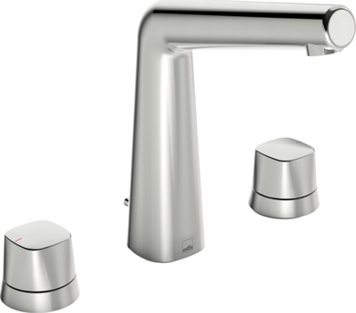 Rubinet lavamani Oras iNSPERA, 3 vrima, bronz krom, argjendtë