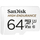 Kartë e memories SanDisk High Endurance, MicroSDXC, 64 GB, Class 10 + përshtatës SD