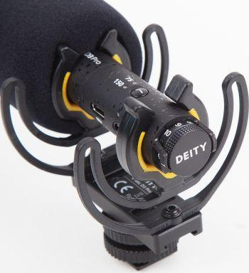 Mikrofon „shotgun“ Deity V-Mic D3 Pro Location Kit, суперкардиоиден, со батерија што се полни, црн
