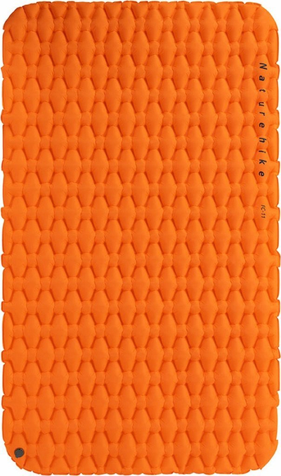 Душек за кампување Naturehike FC-11 Couple, 200x120 cm, 6.5 cm, портокалов