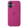 Apple iPhone 16 Silicone Case with MagSafe, Fuchsia (Seasonal)