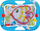 Lojë mozaik për fëmijë Quercetti Ocean Fun 0969, set kreativ me kunja, mbi 3 vjeç, shumëngjyrëshe