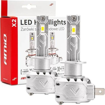 Llambë LED veture AMiO X2 Series H1, Canbus, dritë e bardhë