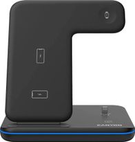 Karikues wireless 3n1 Canyon Wireless Dock QI, 15W, për Apple, i zi
