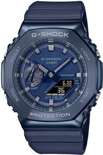 Orë për meshkuj Casio, e kaltër