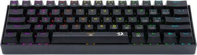 Tastierë Redragon K630 DragonBorn, US, e kuqe