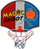 Kosh basketbolli për kalamaj Enero Basketball Backboard Baby, 40x32x8cm, me top, shumëngjyrësh