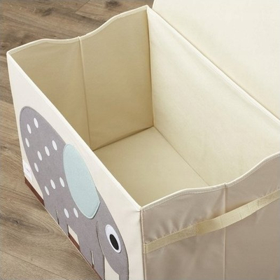 Kuti lodrash 3 Sprouts Toy Chest, palosëse, dinosaur, bezhë