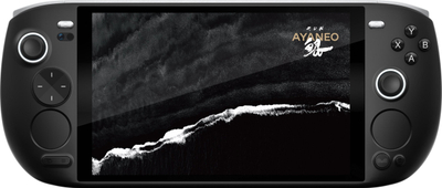 Konzolë portabël gaming AYANEO KUN, 8.4", Ryzen 7 7840U, 16GB RAM 512GB SSD, Black Feather