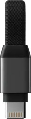 Kabllo karikimi Rolling Square inCharge PRO, USB A n'Lightning, 15W, gri metalik