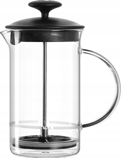 Shkumues qumështi Leonardo Caffè per Me, me dorë, i bardhë