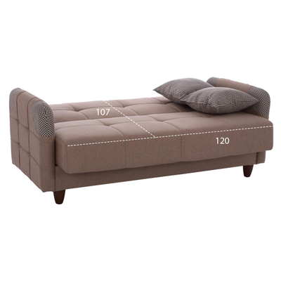Set divan-shtrat (3 + 2 ulëse) HM11749.01, bezhë