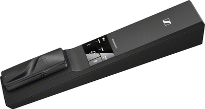 Sistem wireless për kufje Sennheiser Flex 5000 për TV, me komandë volumi dhe balancë, i zi