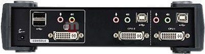 Switch KVM Aten CS-1762A, 2 porta, USB DVI Audio