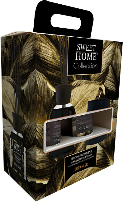 Set aromatizues Sweet Home Collection, shpërndarës arome 100 ml + qiri aromatik 110 g