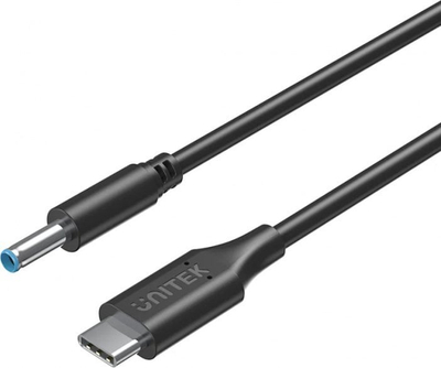 Kabllo USB Unitek C14117BK, USB C në DC 4.5 x 3.0mm, 1.8m, e zezë