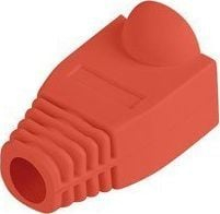 Konektorë RJ45 Lanberg PLB-1000-R, set 100 copë, të kuqe