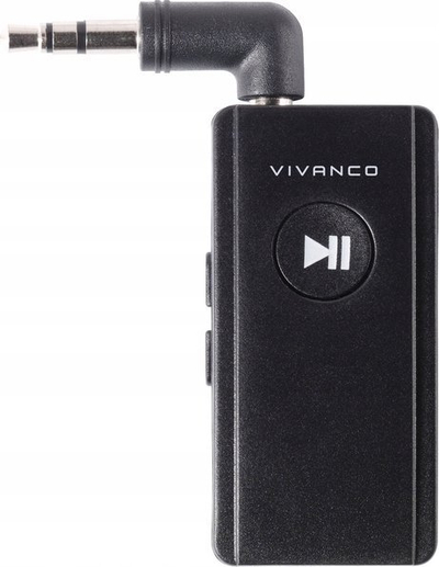 Marrës audio Bluetooth Vivanco 60341, AUX 3.5 mm, Bluetooth 4.2, i zi