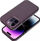 Mbrojtëse telefoni Mag Cover për iPhone 15 Plus, lëkurë eco, MagSafe, ngjyrë e errët